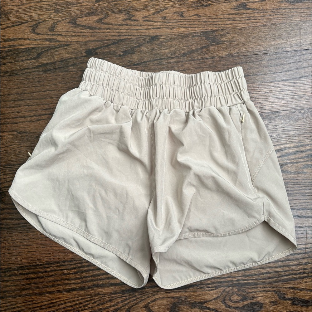 Woman’s Small Tan Athletic Shorts